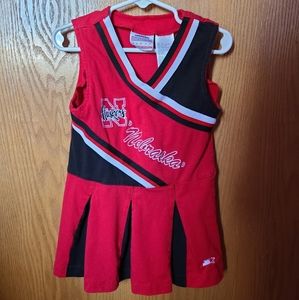 Husker cheerleader dress 4T